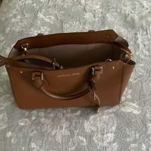 Michael Kors Camel Satchel